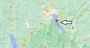 Où se trouve Le lac d-Annecy