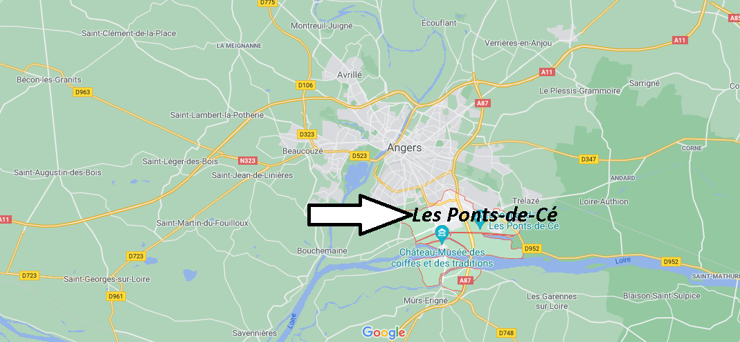 Où se trouve Les Ponts-de-Cé