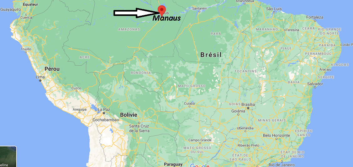 Où se trouve Manaus