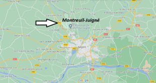 Où se trouve Montreuil-Juigné