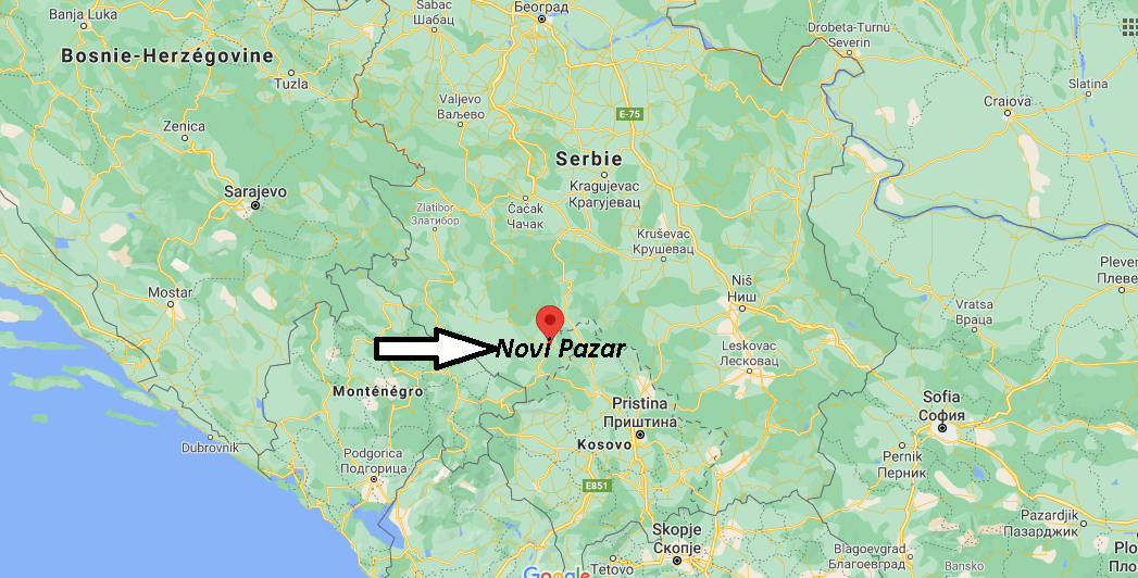 Où se trouve Novi Pazar