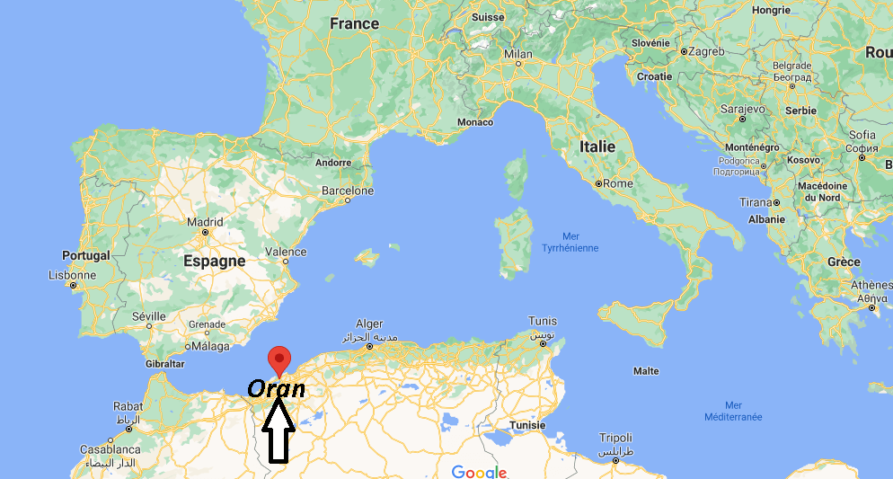 Où se trouve Oran