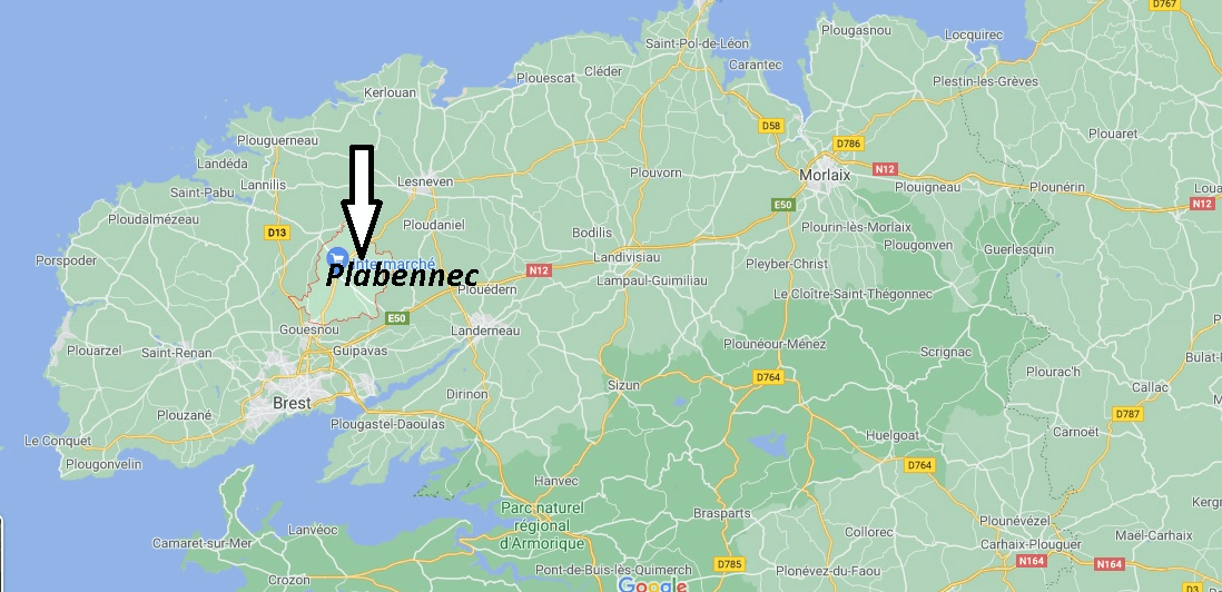 Où se trouve Plabennec