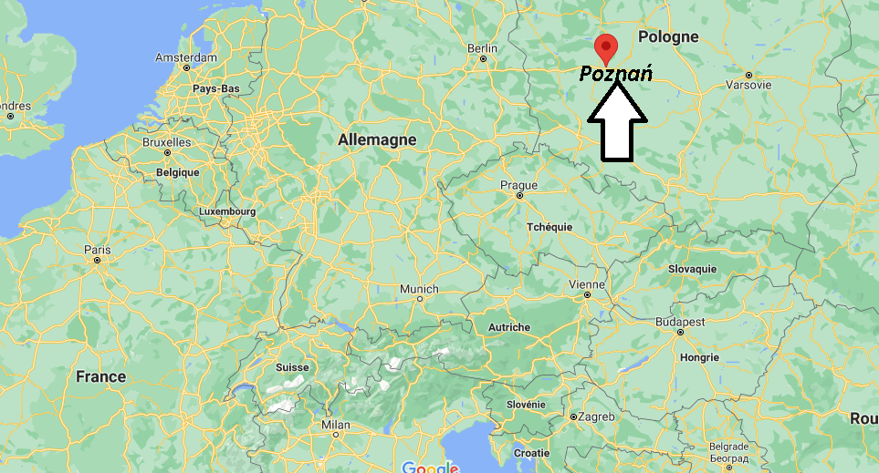 Où se trouve Poznań