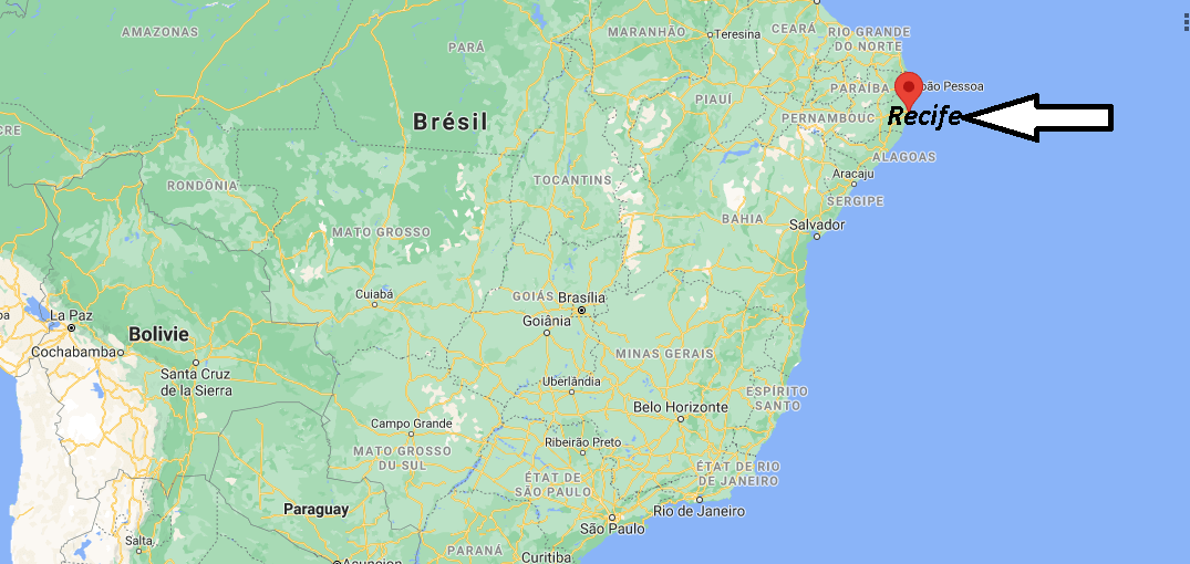 Où se trouve Recife