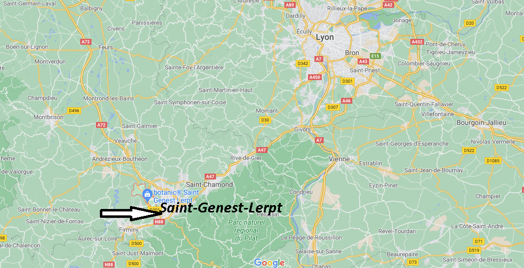 Où se trouve Saint-Genest-Lerpt