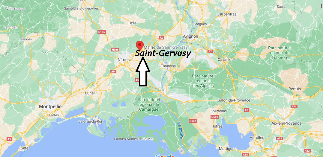 Où se trouve Saint-Gervasy