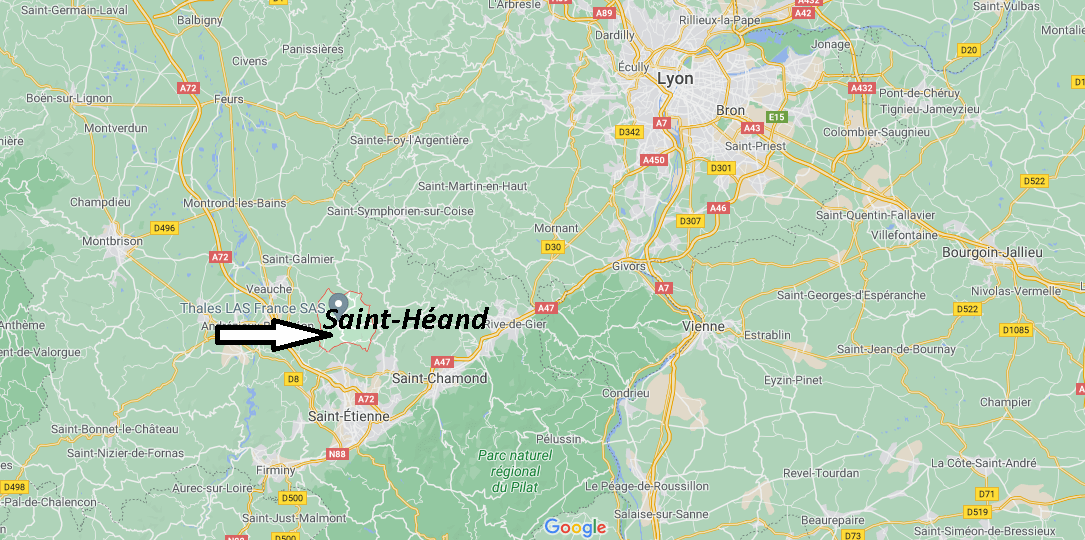 Où se trouve Saint-Héand