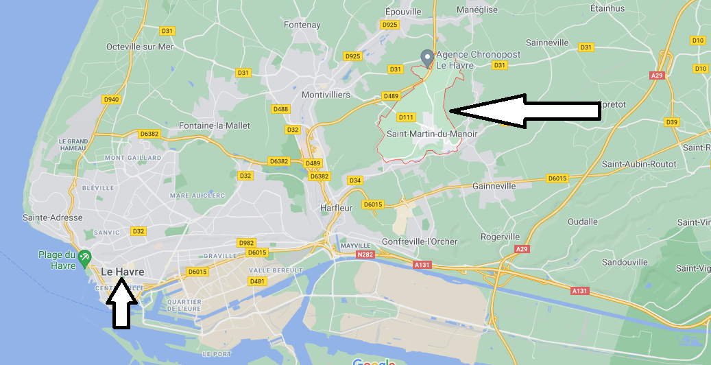 Où se trouve Saint-Martin-du-Manoir