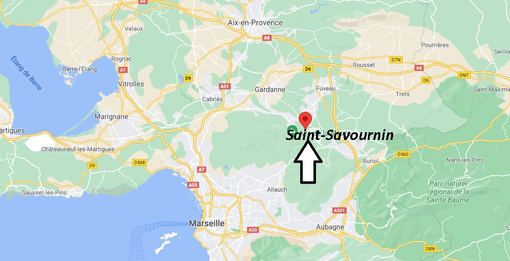 Où se trouve Saint-Savournin