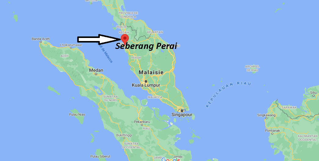 Où se trouve Seberang Perai