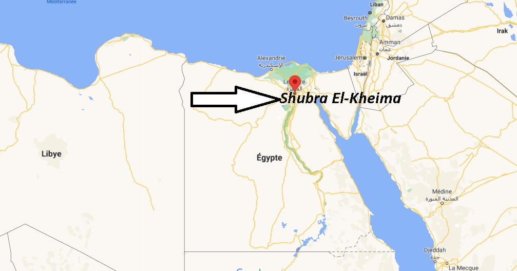 Où se trouve Shubra El-Kheima