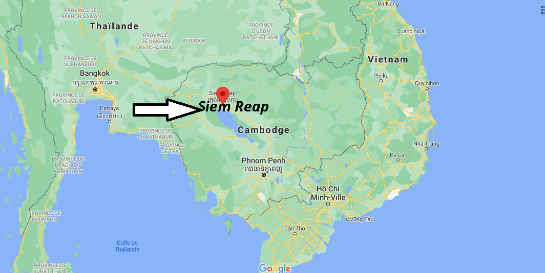 Où se trouve Siem Reap