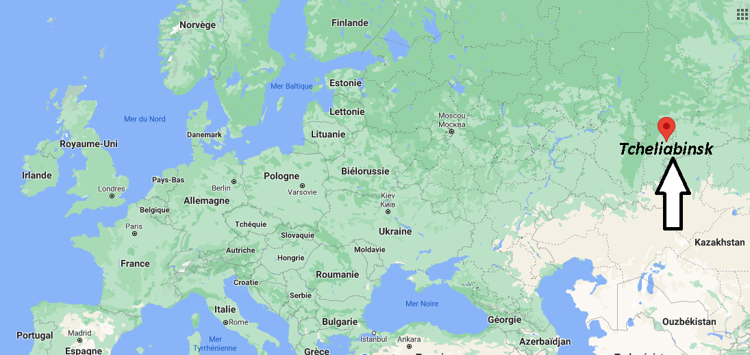 Où se trouve Tcheliabinsk