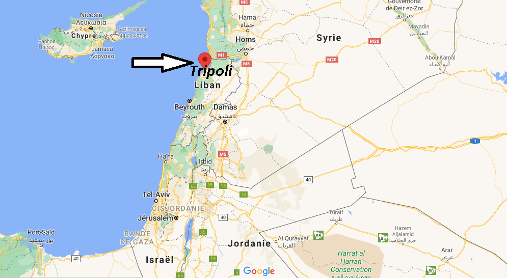 Où se trouve Tripoli