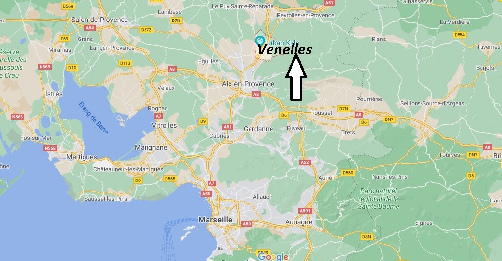 Où se trouve Venelles