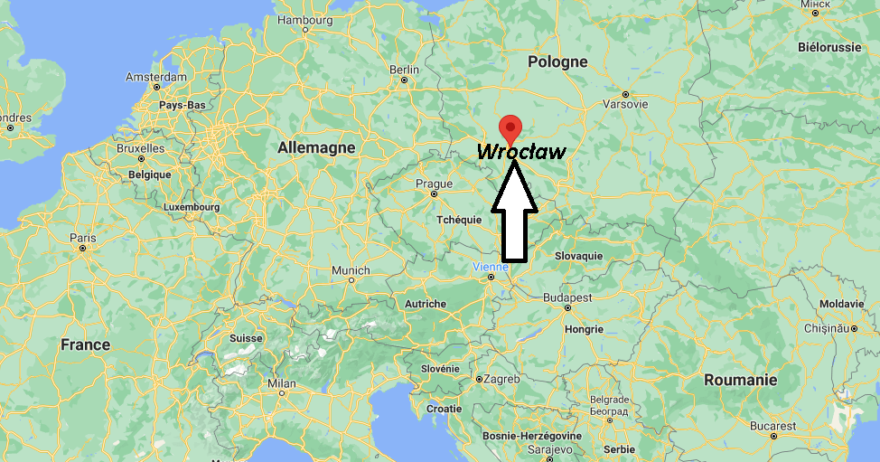 Où se trouve Wrocław
