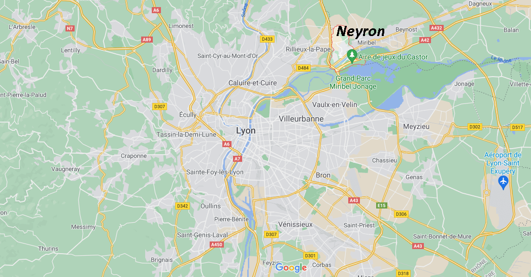Dans quelle région se trouve Neyron