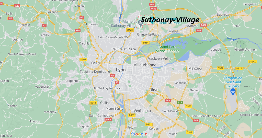 Dans quelle région se trouve Sathonay-Village