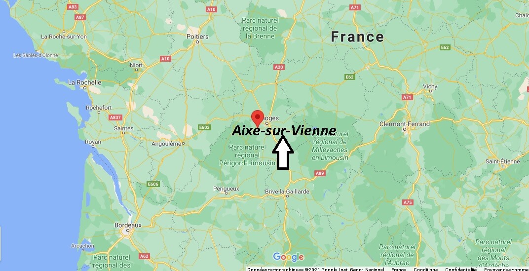 Où se trouve Aixe-sur-Vienne