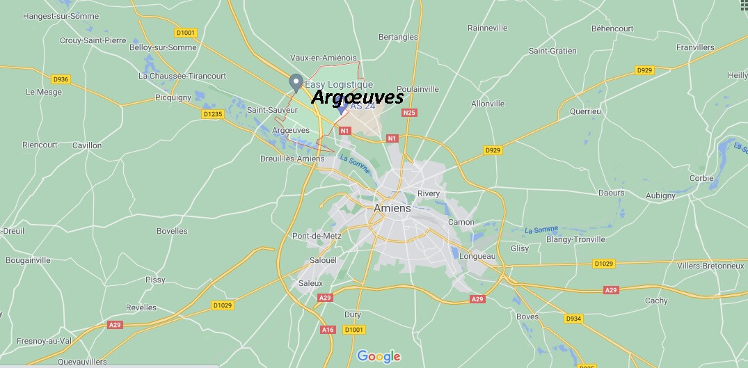 Où se trouve Argœuves