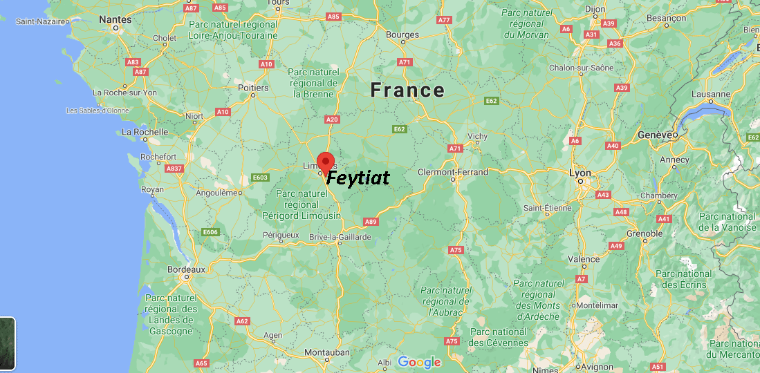 Où se trouve Feytiat