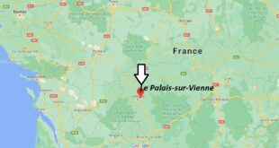 Où se trouve Le Palais-sur-Vienne