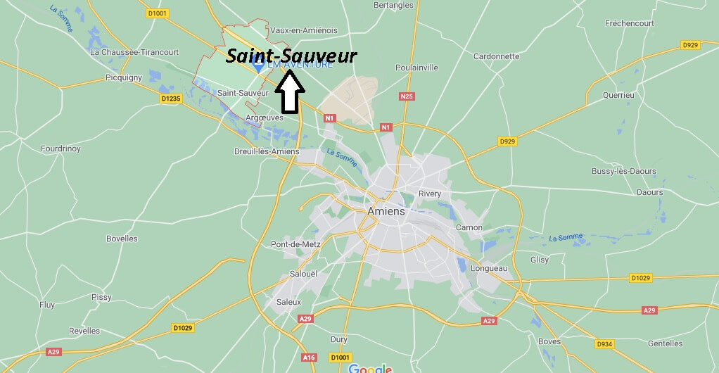 Où se trouve Saint-Sauveur