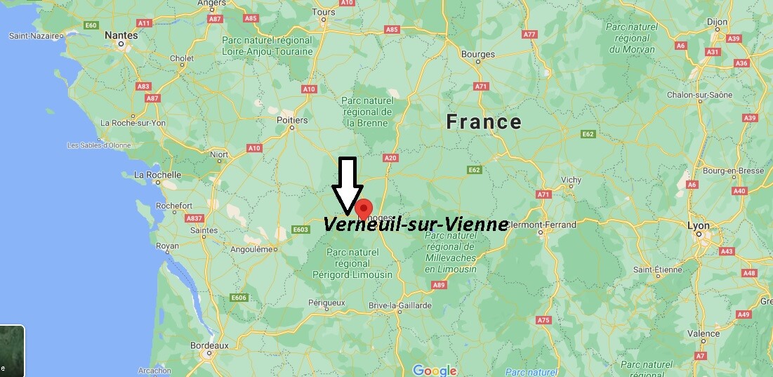 Où se trouve Verneuil-sur-Vienne