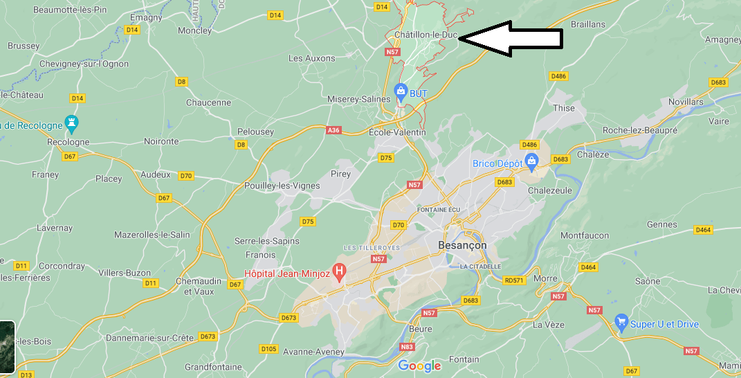 Dans quelle région se trouve Châtillon-le-Duc
