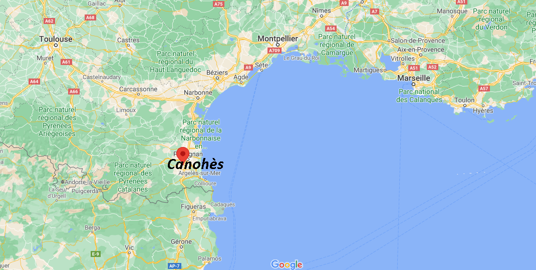 Où se trouve Canohès