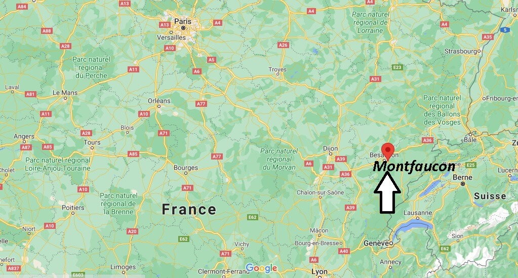 Où se trouve Montfaucon