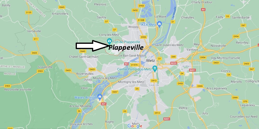 Où se trouve Plappeville