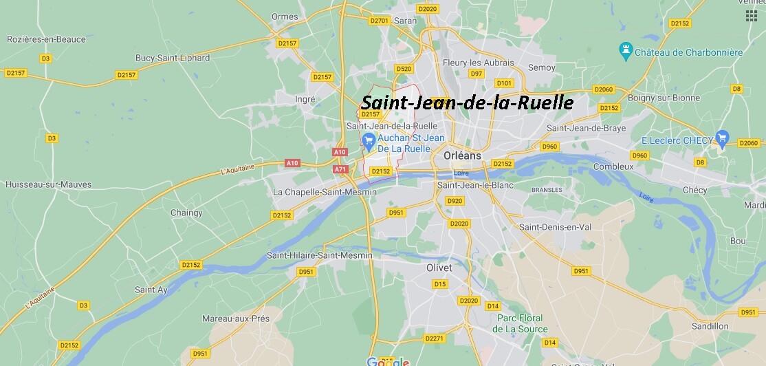 Où se trouve Saint-Jean-de-la-Ruelle
