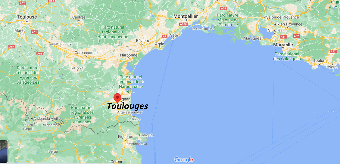 Où se trouve Toulouges