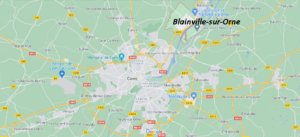 Où se situe Blainville-sur-Orne (Code postal 14550)