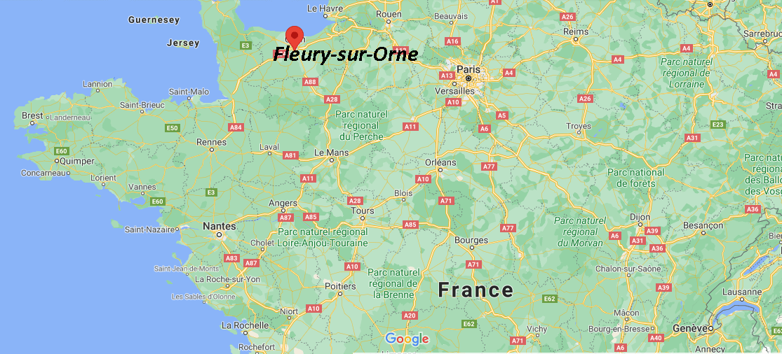 Où se trouve Fleury-sur-Orne