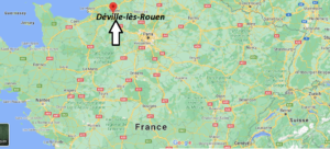 Où se trouve Déville-lès-Rouen
