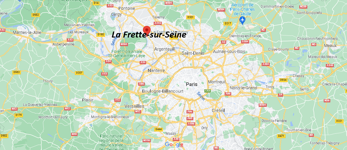 Où se trouve La Frette-sur-Seine