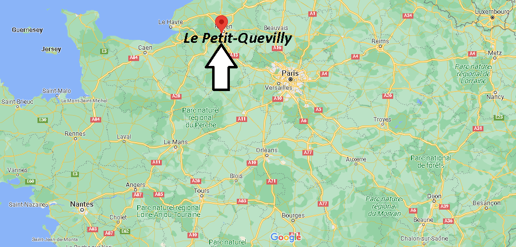 Où se trouve Le Petit-Quevilly