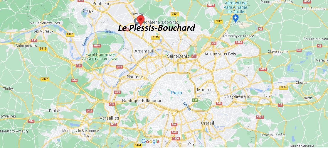 Où se trouve Le Plessis-Bouchard