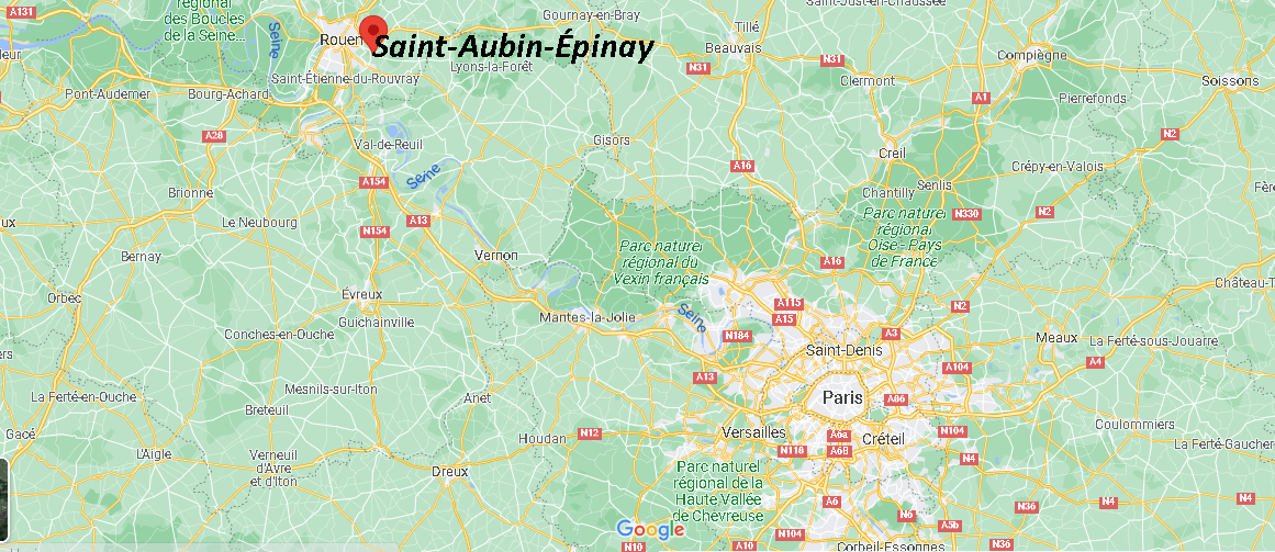Où se trouve Saint-Aubin-Épinay