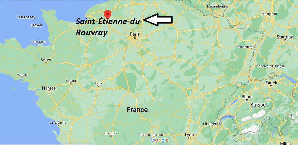 Où se trouve Saint-Étienne-du-Rouvray