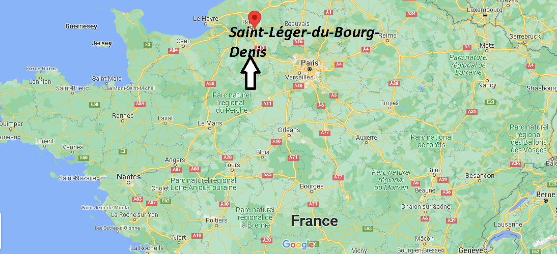 Où se trouve Saint-Léger-du-Bourg-Denis