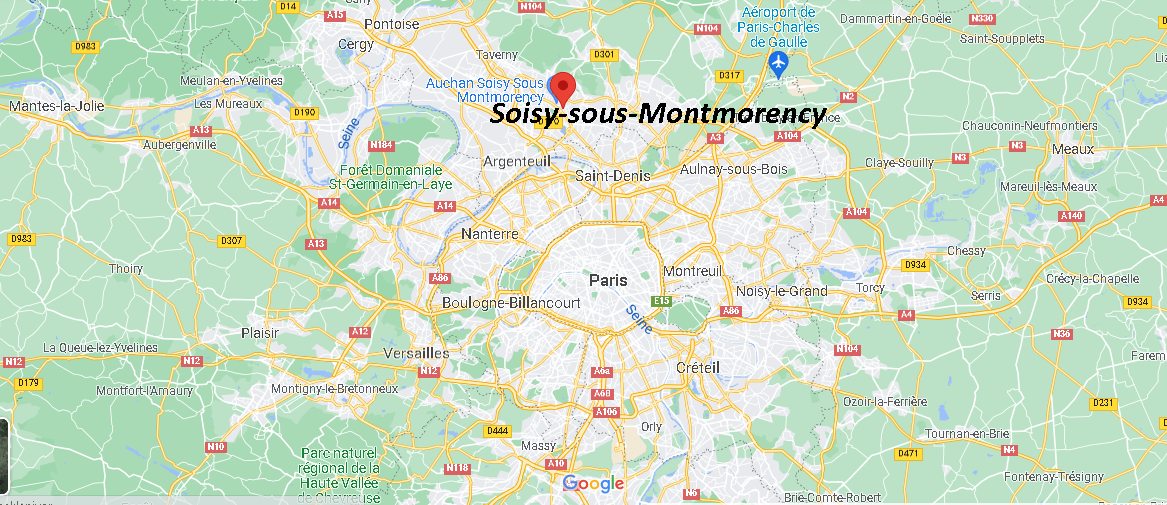 Où se trouve Soisy-sous-Montmorency