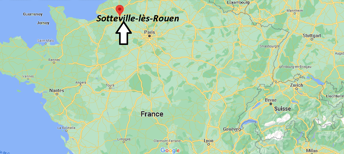 Où se trouve Sotteville-lès-Rouen