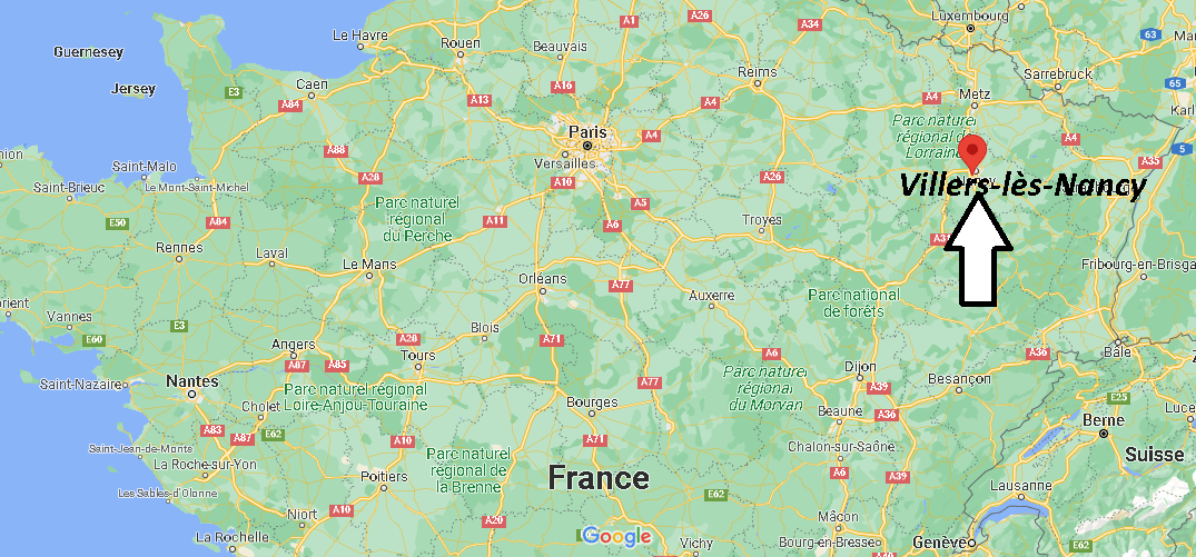 Où se trouve Villers-lès-Nancy