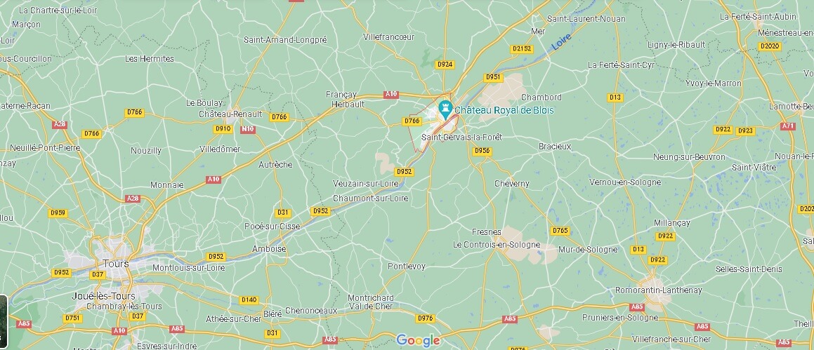 Dans quelle région se trouve Blois