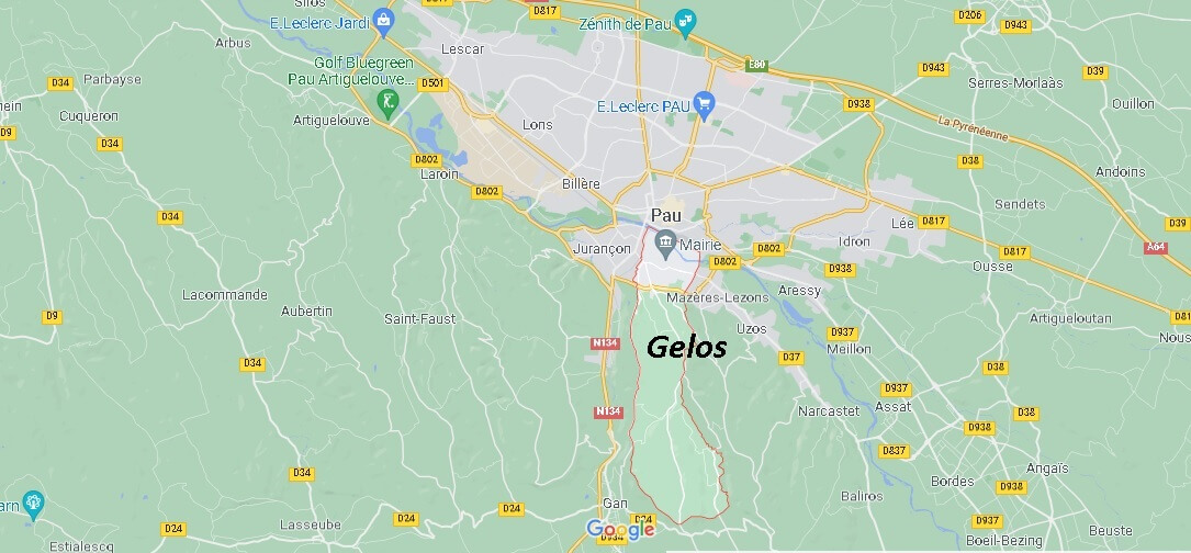 Dans quelle région se trouve Gelos