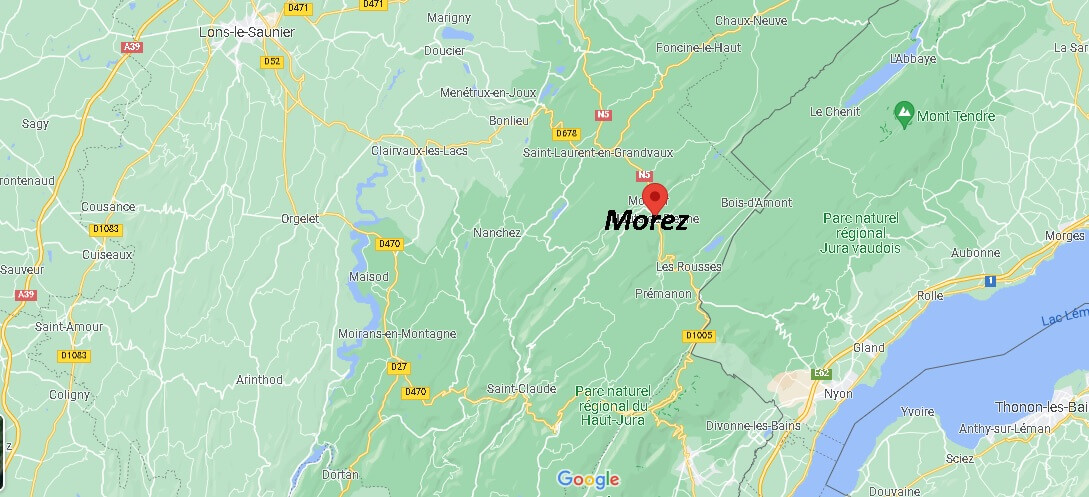 Dans quelle région se trouve Morez